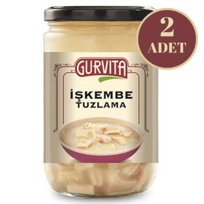 Gurvita İşkembe Tuzlama 660 Ml 2'li - 1