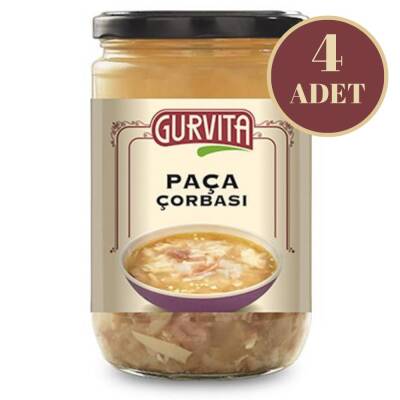 Gurvita Paça Çorbası 660 Ml 4'lü - 1