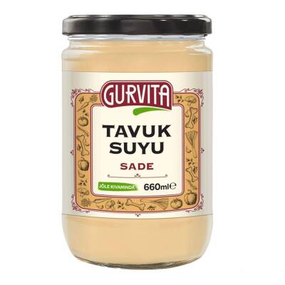 Gurvita Tavuk Suyu Sade 660 Ml - 1